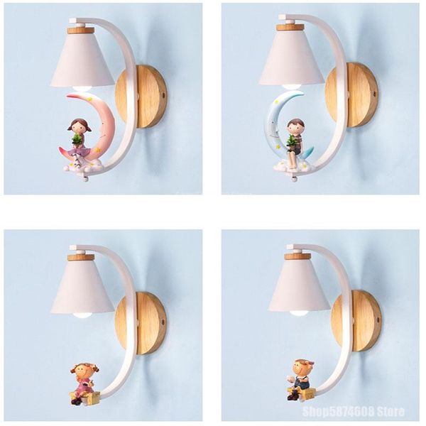 wall lamp nordic children's room resin modern cartoon bedroom bedside lights study living decoration led light fixture
wall lamp nordic children's room resin modern cartoon bedroom bedside lights study living decoration led light fixture