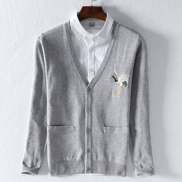 men's casual shirts autumn and winter cotton sweater knit cardigan business v-neck slim sweaters men brand maglione 4nxx, White;black
men's casual shirts autumn and winter cotton sweater knit cardigan business v-neck slim sweaters men brand maglione 4nxx, White;black