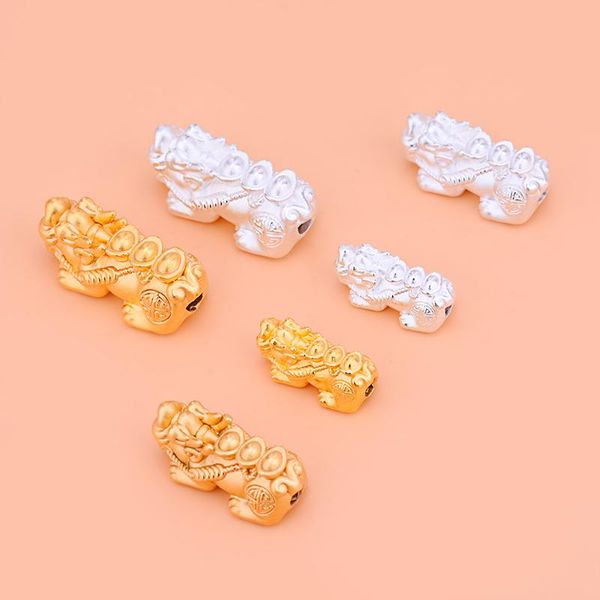 other s999 full silver 3d hard jewelry accessories, zhaocai yuanbao pi xiu beads, handmade diy bead wear material accessories
other s999 full silver 3d hard jewelry accessories, zhaocai yuanbao pi xiu beads, handmade diy bead wear material accessories