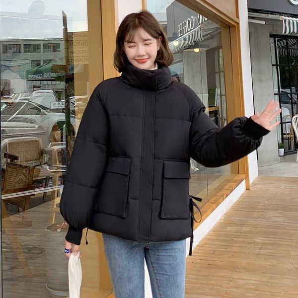 women's down & parkas lyjmtdbk 2021 winter style cotton jacket short loose korean bread, Black
women's down & parkas lyjmtdbk 2021 winter style cotton jacket short loose korean bread, Black
