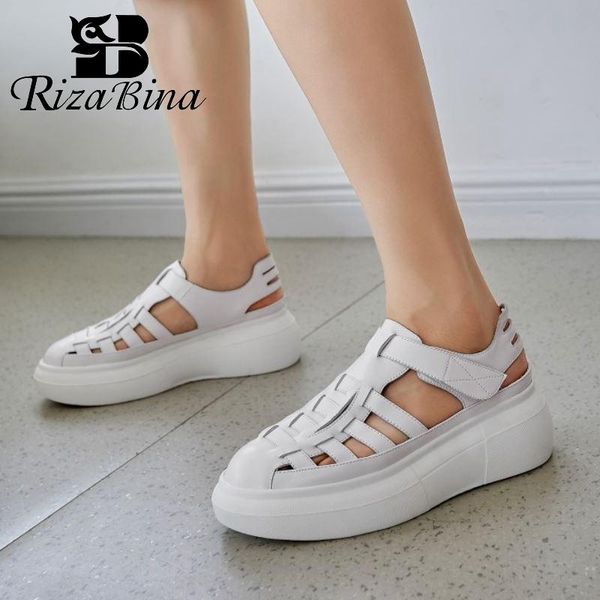 women sandals real leather fashion strap summer shoes foe woman platform high heels casual daily sandalias size 34-39 dress, Black
women sandals real leather fashion strap summer shoes foe woman platform high heels casual daily sandalias size 34-39 dress, Black