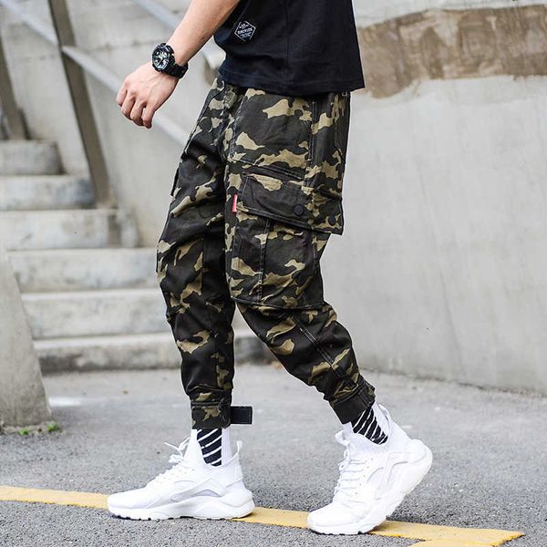 men's pants japanese fashion casual joggers fit green camouflage big pocket men hip hop trousers 31zq, Black
men's pants japanese fashion casual joggers fit green camouflage big pocket men hip hop trousers 31zq, Black