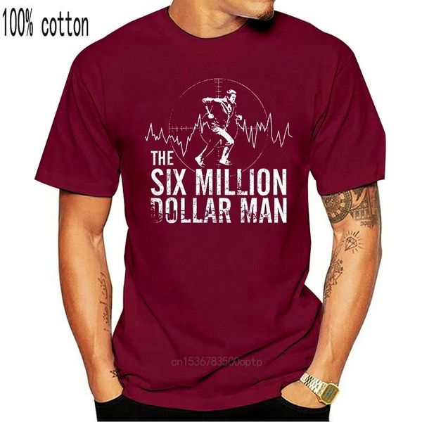men's t-shirts sizes s-2xl six million dollar man target premium t shirt, White;black
men's t-shirts sizes s-2xl six million dollar man target premium t shirt, White;black