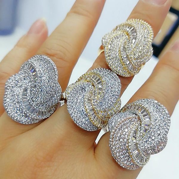 cluster rings godki luxury crossover bold statement with zirconia stones 2021 women engagement party jewelry high quality, Golden;silver
cluster rings godki luxury crossover bold statement with zirconia stones 2021 women engagement party jewelry high quality, Golden;silver