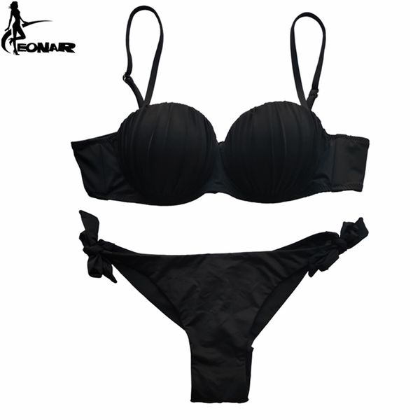 eonar women bikinis wavy fold design push up swimsuit brazilian cut bottom bikini set adjustable bathing suit swimwear 210621, White;black
eonar women bikinis wavy fold design push up swimsuit brazilian cut bottom bikini set adjustable bathing suit swimwear 210621, White;black