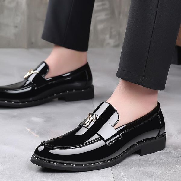 fashion pu leather men business dress loafers pointy black shoes oxford breathable formal wedding
fashion pu leather men business dress loafers pointy black shoes oxford breathable formal wedding