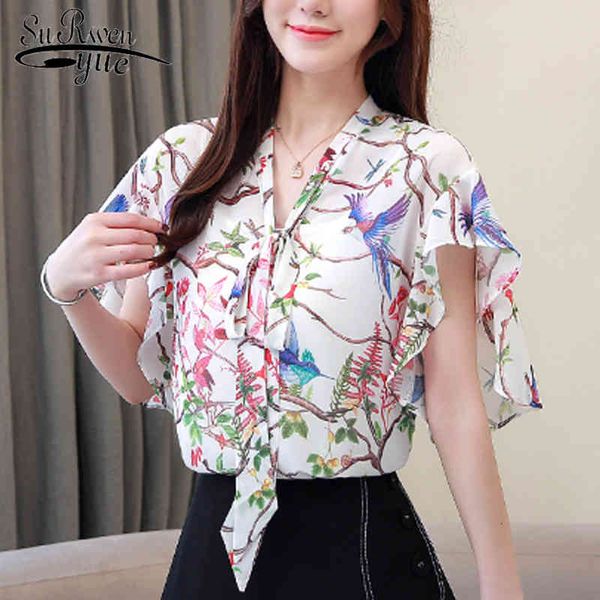 fashion short sleeve chiffon blouse women and plus size v collar clothing women blusas 4148 50 210521, White
fashion short sleeve chiffon blouse women and plus size v collar clothing women blusas 4148 50 210521, White