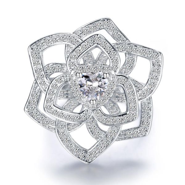 fashion luxury 925 solid sterling silver created moissanite wedding engagement party cocktail flower ring fine jewelry wholesale cluster rin, Golden;silver
fashion luxury 925 solid sterling silver created moissanite wedding engagement party cocktail flower ring fine jewelry wholesale cluster rin, Golden;silver