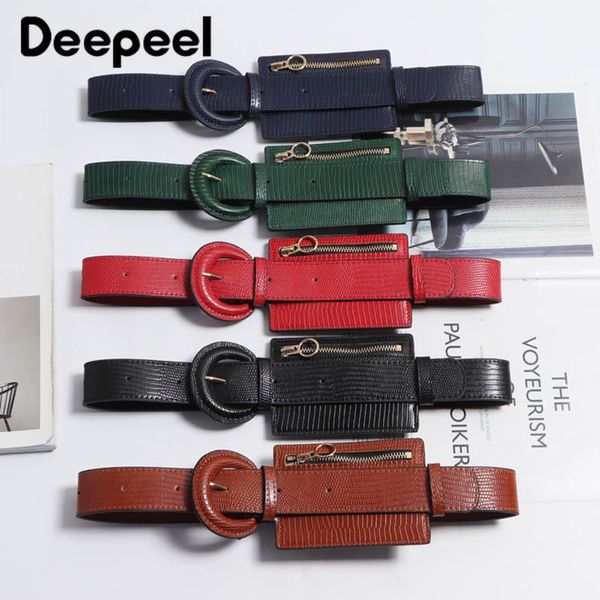 belts deepeel women pu leather belt with mini zipper bag decorative cummerbunds female fashion casual luxury waistband for dress, Black;brown
belts deepeel women pu leather belt with mini zipper bag decorative cummerbunds female fashion casual luxury waistband for dress, Black;brown