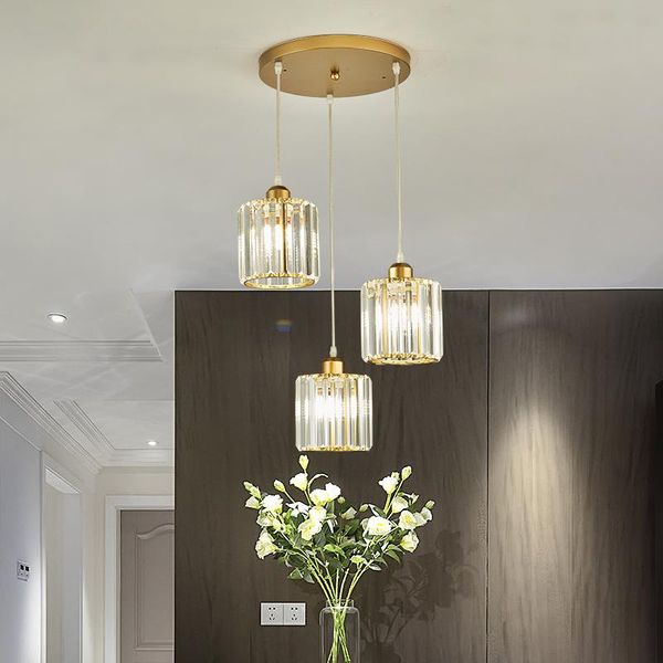 pendant lamps modern light luxury single head chandelier bedside attic bar restaurant study nordic led 3heads round glass golden crystal lam
pendant lamps modern light luxury single head chandelier bedside attic bar restaurant study nordic led 3heads round glass golden crystal lam