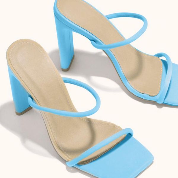 simple ultra high heel women's slippers large size 42 open toe block heels slip-on pink wedding ladies shoes sandals blue color, Black
simple ultra high heel women's slippers large size 42 open toe block heels slip-on pink wedding ladies shoes sandals blue color, Black