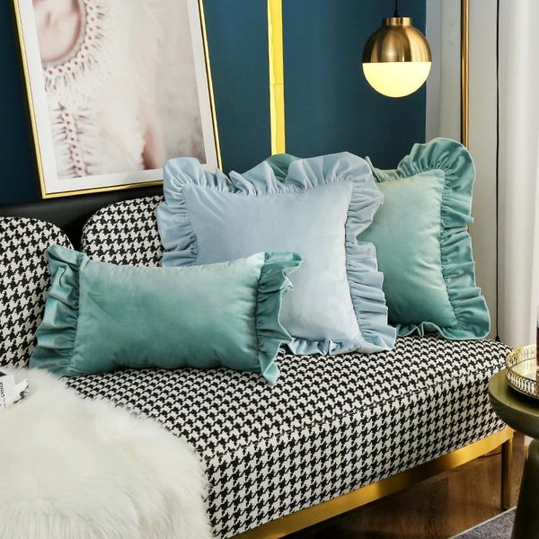cushion/decorative pillow cilected nordic luxury ruffled cushion cover soft velvet pillowcase home decoration square without core
cushion/decorative pillow cilected nordic luxury ruffled cushion cover soft velvet pillowcase home decoration square without core