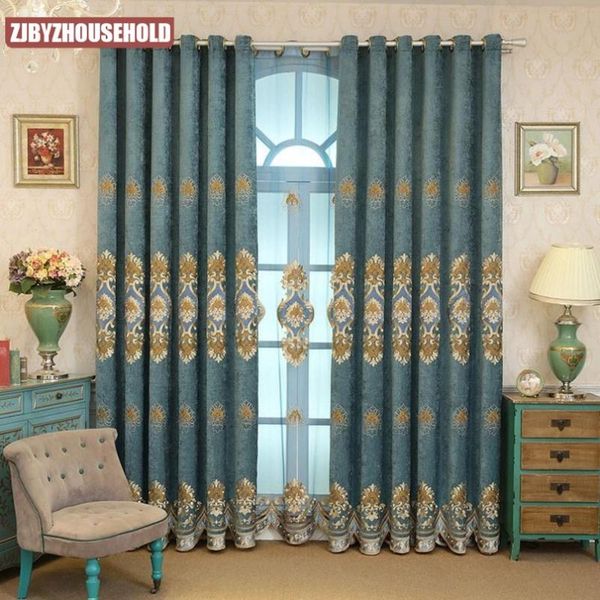 curtain & drapes european luxury embroidered blackout curtains floor for living dining room bedroom
curtain & drapes european luxury embroidered blackout curtains floor for living dining room bedroom