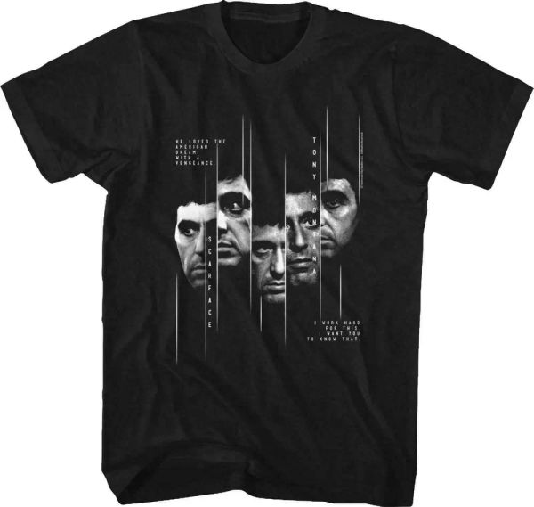 scarface sliced up t shirt licensed mob mafia al pacino montana tee black, White;black
scarface sliced up t shirt licensed mob mafia al pacino montana tee black, White;black
