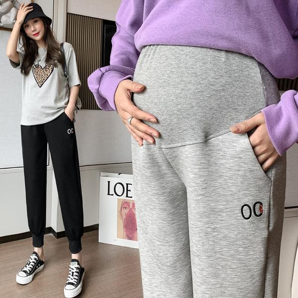 high waist cotton casual maternity pants fall spring stripe sports clothes pregnant women trousers pregnancy premama clothing bottoms, White
high waist cotton casual maternity pants fall spring stripe sports clothes pregnant women trousers pregnancy premama clothing bottoms, White