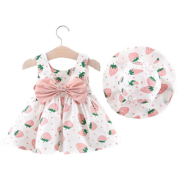 cute strawberry baby dress with hat fashion big bow princess a-line summer girl clothes gift for birthday party girl's dresses, Red;yellow
cute strawberry baby dress with hat fashion big bow princess a-line summer girl clothes gift for birthday party girl's dresses, Red;yellow