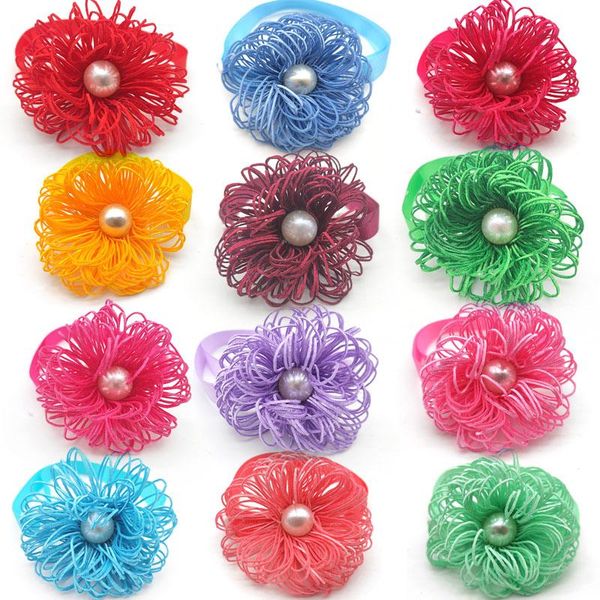 30/50 pcs pets dog bow ties necktie flower with pearl dogs cat tie collar pet grooming supplies for small accessories apparel
30/50 pcs pets dog bow ties necktie flower with pearl dogs cat tie collar pet grooming supplies for small accessories apparel