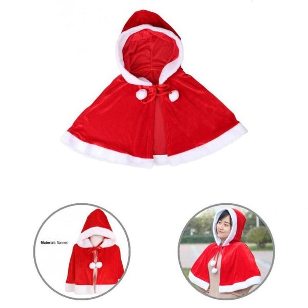 men's sleepwear solid bow cloak men women christmas cape all match festival gift, Black;brown
men's sleepwear solid bow cloak men women christmas cape all match festival gift, Black;brown