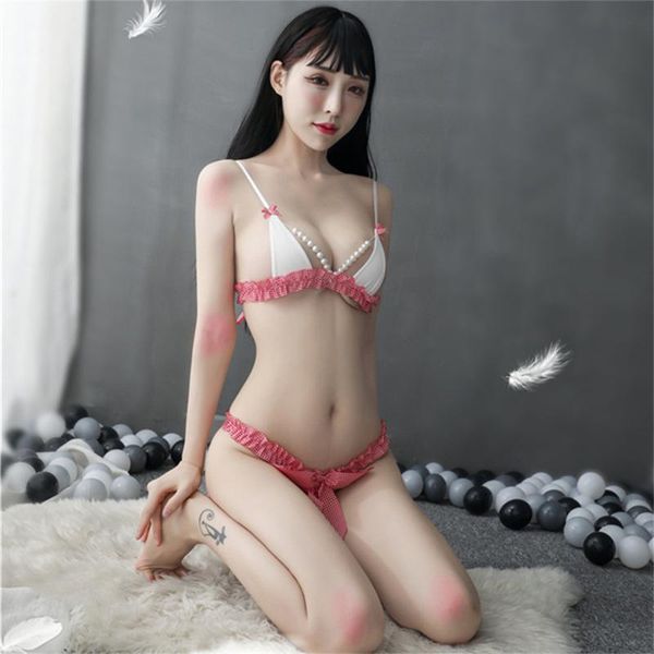 bras sets women's pearl beaded lace hollow tempting bra ladies adjustable sling bowknot checkered thong lightweight underwear suit, Red;black
bras sets women's pearl beaded lace hollow tempting bra ladies adjustable sling bowknot checkered thong lightweight underwear suit, Red;black