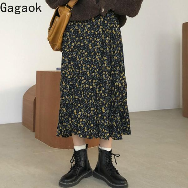 skirts gagaok women vintage skirt spring autumn a-line floral mid-calf empire loose casual harajuku wild female fashion, Black
skirts gagaok women vintage skirt spring autumn a-line floral mid-calf empire loose casual harajuku wild female fashion, Black