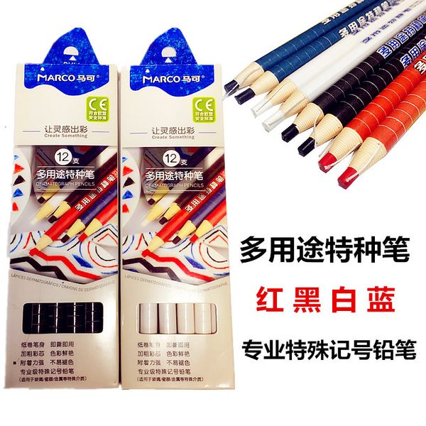 painting pens marco multi purpose paper roll 4700-12cb 4 color optional pull line crayon special pencil, Black;red
painting pens marco multi purpose paper roll 4700-12cb 4 color optional pull line crayon special pencil, Black;red