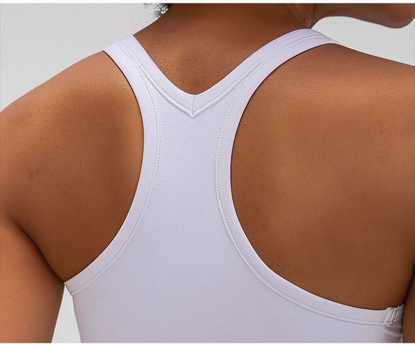 sports bra lu-95 yogas gym clothes women vest with chest pad tank running skin-friendly waist trainer fitness shockproof lady underwears, Gray
sports bra lu-95 yogas gym clothes women vest with chest pad tank running skin-friendly waist trainer fitness shockproof lady underwears, Gray