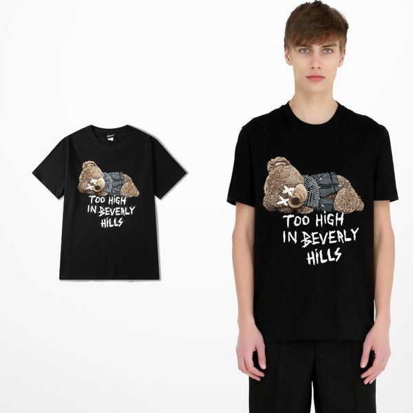 tee summer cotton shirt cartoon men very tall bear beverly hills print male t-shirts skateboard high street t-, White;black
tee summer cotton shirt cartoon men very tall bear beverly hills print male t-shirts skateboard high street t-, White;black