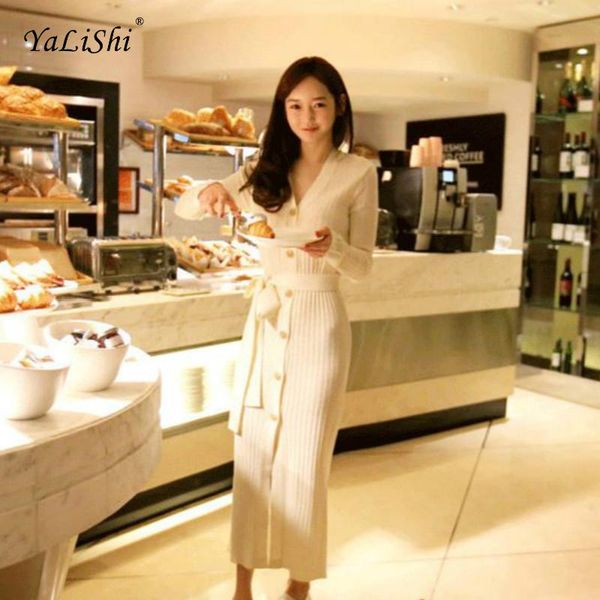 casual dresses 2021 women solid straight dress autumn white full sleeve v-neck ankle-length modis club knitting wrap black, Black;gray
casual dresses 2021 women solid straight dress autumn white full sleeve v-neck ankle-length modis club knitting wrap black, Black;gray