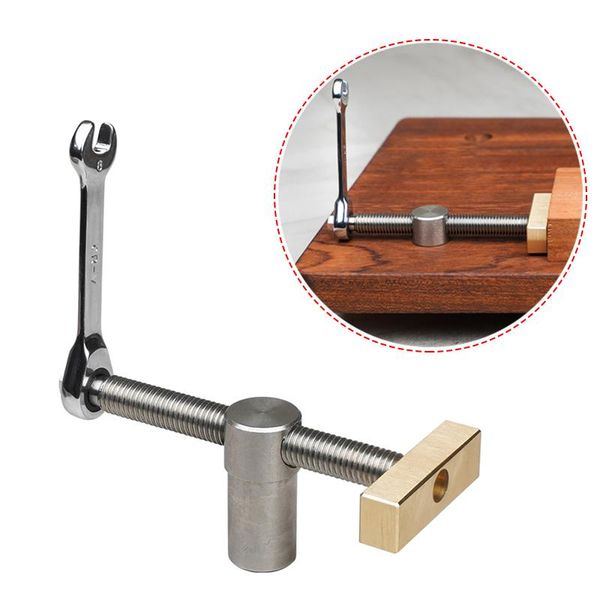 professional hand tool sets woodworking fast fixed deskclip brass fixture vise clamp for 20mm hole benches joinery carpenter 2/1pcs
professional hand tool sets woodworking fast fixed deskclip brass fixture vise clamp for 20mm hole benches joinery carpenter 2/1pcs