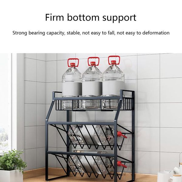 kitchen storage & organization universal seasoning rack multi-purpose three layer metal standing shelf
kitchen storage & organization universal seasoning rack multi-purpose three layer metal standing shelf