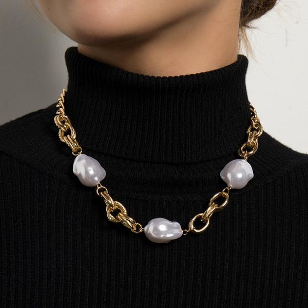 chains the european and american style necklace fashion temperament imitation pearl geometry contracted classic gift, Silver
chains the european and american style necklace fashion temperament imitation pearl geometry contracted classic gift, Silver