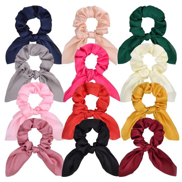fashions 12 colors 4 inch ins girls rabbit satin scrunchies elastic hairbands ponytail holder hair scrunchy women hair accessories, Slivery;white
fashions 12 colors 4 inch ins girls rabbit satin scrunchies elastic hairbands ponytail holder hair scrunchy women hair accessories, Slivery;white