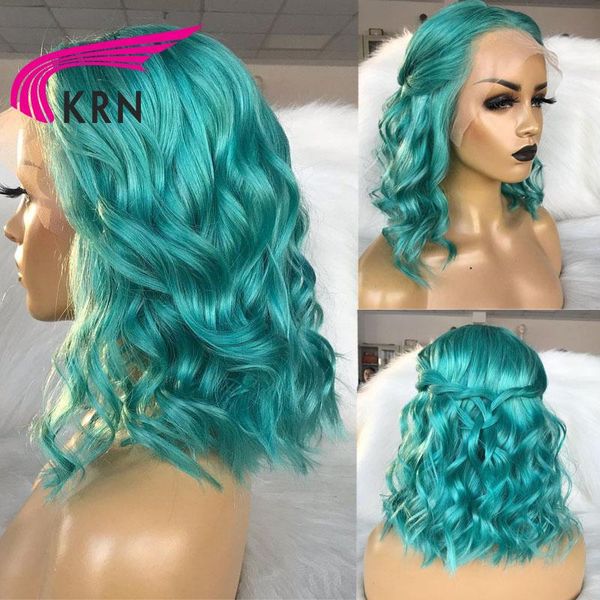 lace wigs krn hair 613 frontal wig blue green color front for women human brazilian remy colored, Black;brown
lace wigs krn hair 613 frontal wig blue green color front for women human brazilian remy colored, Black;brown