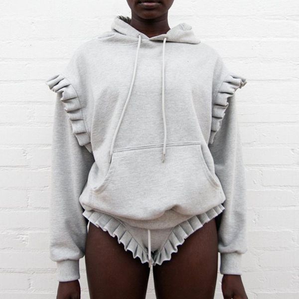 women's tracksuits two piece sets women fashion solid color hooded hoodie pullover autumn 2021 african loose casual, Gray
women's tracksuits two piece sets women fashion solid color hooded hoodie pullover autumn 2021 african loose casual, Gray