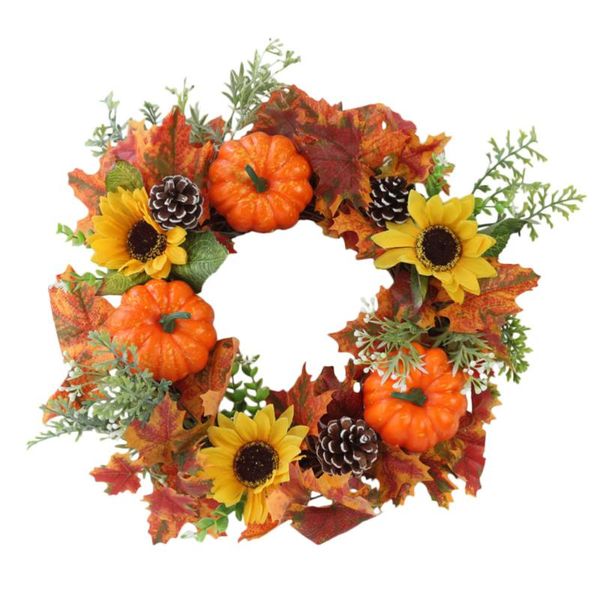 decorative flowers & wreaths thanksgiving wreath fake garland pumpkin holiday party decor
decorative flowers & wreaths thanksgiving wreath fake garland pumpkin holiday party decor