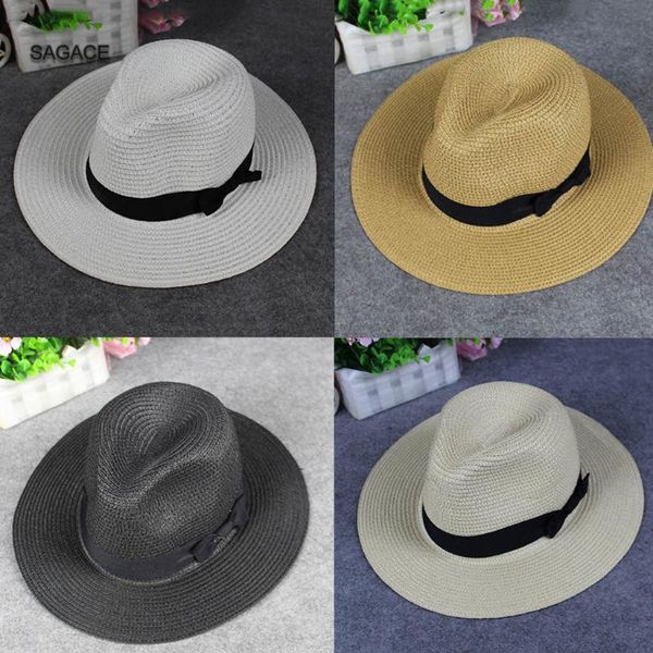 summer sun hats for women man panama hat straw beach fashion uv peotection travel cap a310 outdoor, Black;white
summer sun hats for women man panama hat straw beach fashion uv peotection travel cap a310 outdoor, Black;white