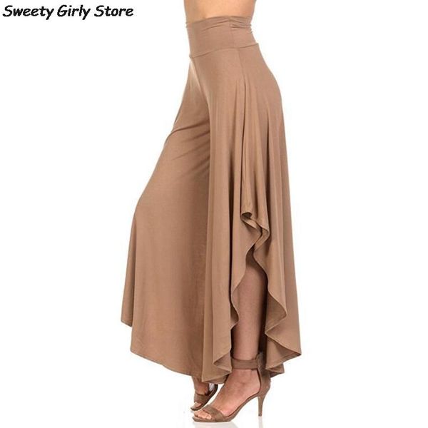 elegant ruffles wide leg pants women high waist dance trousers vintage casual irregular plus size office loose pantalones women's & cap, Black;white
elegant ruffles wide leg pants women high waist dance trousers vintage casual irregular plus size office loose pantalones women's & cap, Black;white
