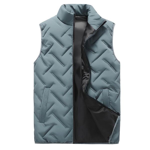 men's vests 2021 autumn and winter leisure slim fit stand-up collar thermal vest, Black;white
men's vests 2021 autumn and winter leisure slim fit stand-up collar thermal vest, Black;white