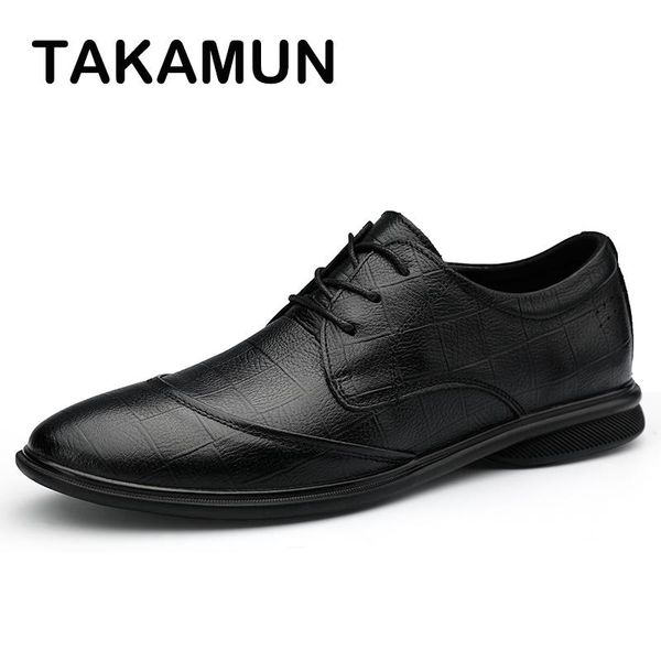 takamun 2021 new business casual shoes for men's handmade dress shoes leather comfortable breathable social work, Black
takamun 2021 new business casual shoes for men's handmade dress shoes leather comfortable breathable social work, Black