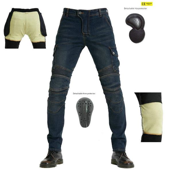 racing pants double layer drop-resistant motorcycle jeans men with protective gear outdoor riding mens denim military joggers xs-3xl, Black;blue
racing pants double layer drop-resistant motorcycle jeans men with protective gear outdoor riding mens denim military joggers xs-3xl, Black;blue