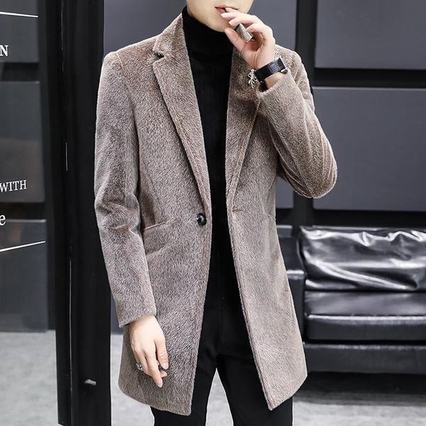 men's trench coats luxury faux fur long mens overcoats trendy handsome warm jackets winter 2021 fleece elegant gentleman clothing slim, Tan;black
men's trench coats luxury faux fur long mens overcoats trendy handsome warm jackets winter 2021 fleece elegant gentleman clothing slim, Tan;black