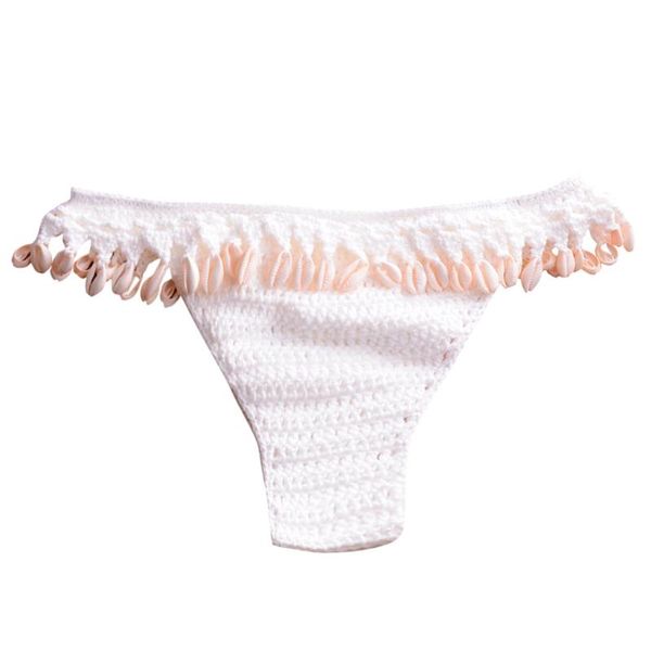 solid crochet bikini 2021 summer shell swimsuit handmade women swimwear suit boho beach wear knitted thong short bottom two-piece s
solid crochet bikini 2021 summer shell swimsuit handmade women swimwear suit boho beach wear knitted thong short bottom two-piece s
