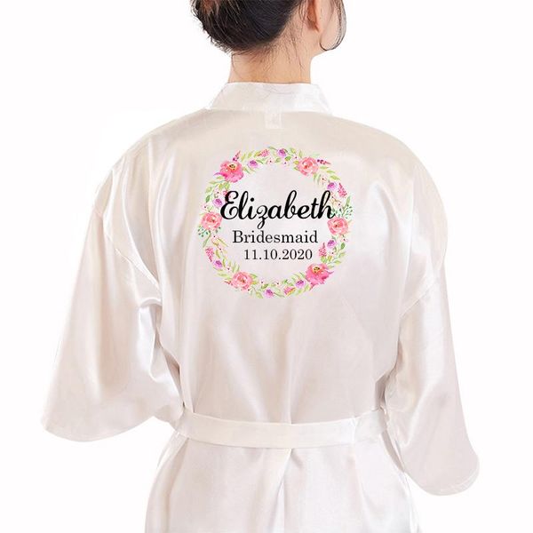 women's sleepwear wedding bridal sisters bridesmaid flower print dressing gown robes personalized silk satin gift, Black;red
women's sleepwear wedding bridal sisters bridesmaid flower print dressing gown robes personalized silk satin gift, Black;red