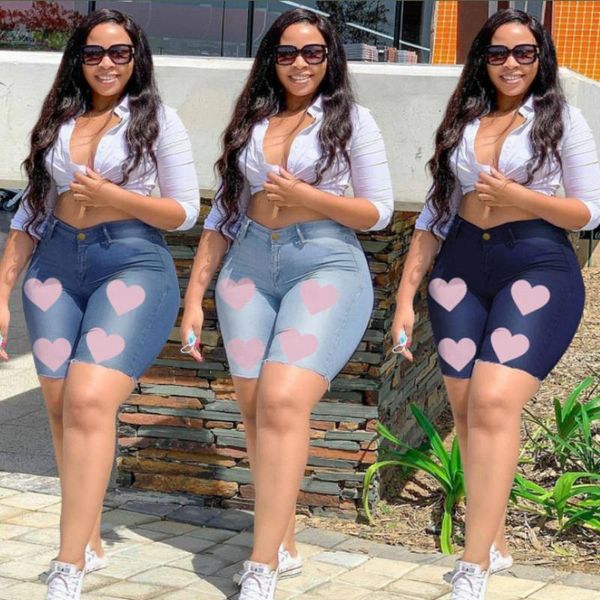 summer 2021 women knee length shorts fashion heart print high waist blue denim casual skinny booty short jeans plus size women's
summer 2021 women knee length shorts fashion heart print high waist blue denim casual skinny booty short jeans plus size women's