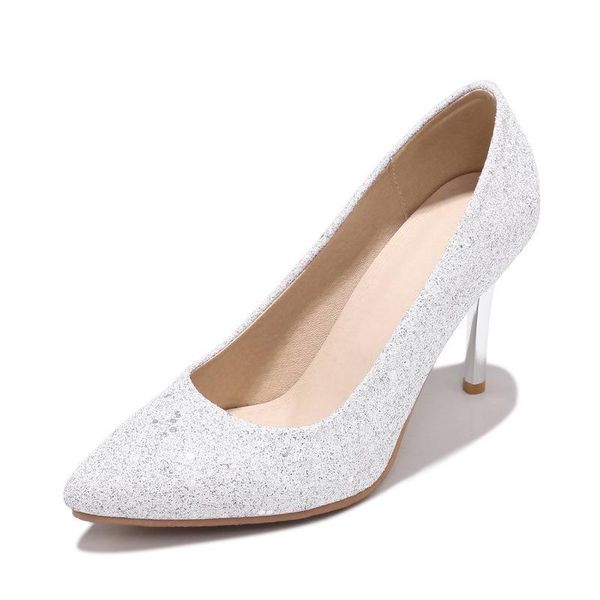dress shoes 2021 age season pointed mouth shallow sequins high heel with 30-48 bride 18320, Black
dress shoes 2021 age season pointed mouth shallow sequins high heel with 30-48 bride 18320, Black