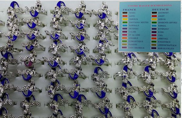 new arrival fashion cartoon mermaid model adjustable mood rings change color ring, Silver
new arrival fashion cartoon mermaid model adjustable mood rings change color ring, Silver