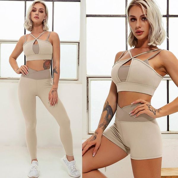 yoga outfit women's tracksuit set female clothing seamless workout bra high waist running leggings shorts fitness sports suits
yoga outfit women's tracksuit set female clothing seamless workout bra high waist running leggings shorts fitness sports suits