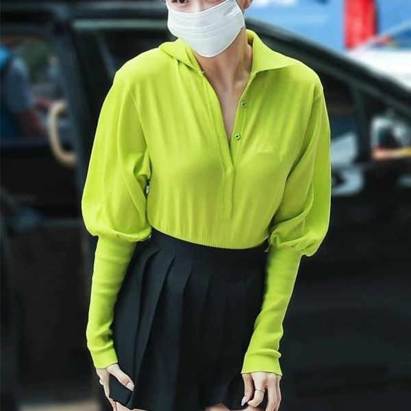 fluorescent green knitted pullovers women autumn lantern sleeve rose knitwear girls chic casual sweaters cws0327-5 women's, White;black
fluorescent green knitted pullovers women autumn lantern sleeve rose knitwear girls chic casual sweaters cws0327-5 women's, White;black