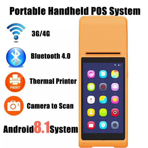 printers wifi thermal machine android 8.1 system 1g+8g ssd support extension to 256gb built-in 58mm bluetooth receipt printer
printers wifi thermal machine android 8.1 system 1g+8g ssd support extension to 256gb built-in 58mm bluetooth receipt printer