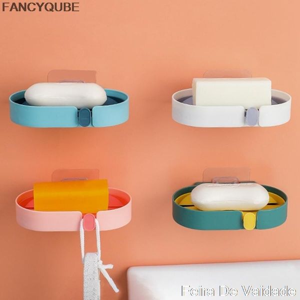 soap dishes creative wall-mounted punch box holder bathroom storage drain dish sucker simple
soap dishes creative wall-mounted punch box holder bathroom storage drain dish sucker simple